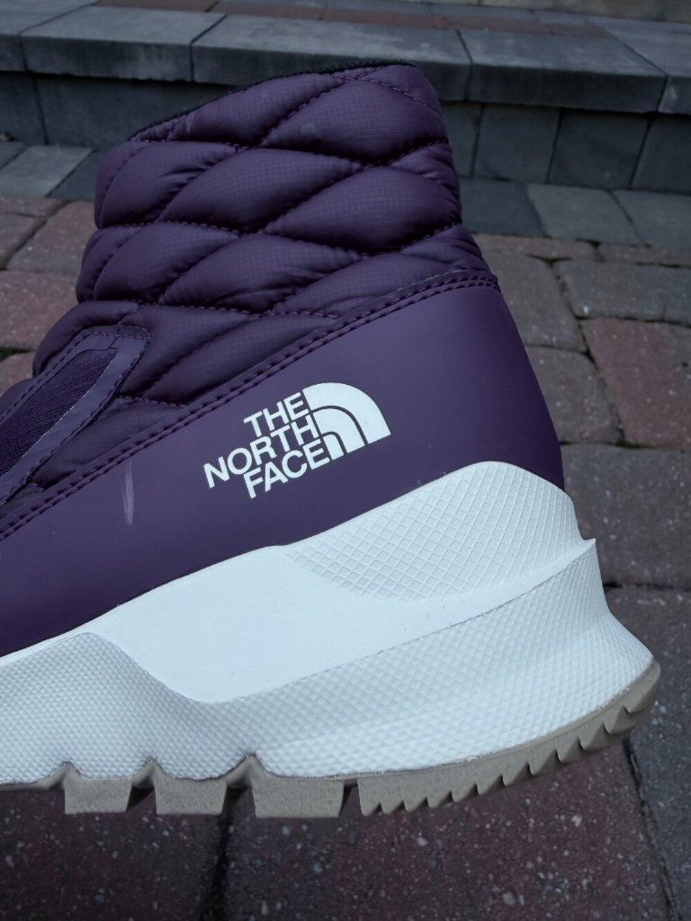 The North Face ThermoBall Progressive Zip Boots Womens 11 Purple Insulated - Picture 7 of 11